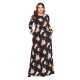 Woman fashion, elegant jacket, swing dress, printing